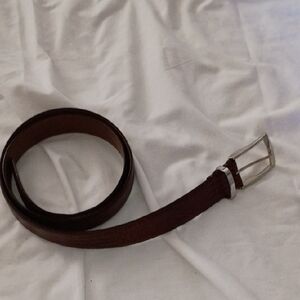 Jos. A. Bank Brown Leather Belt